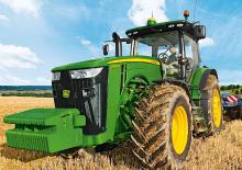 4WD ट्रैक्टर John Deere 8335 R