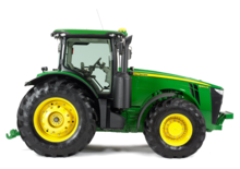 4WD ट्रैक्टर John Deere 8345 R