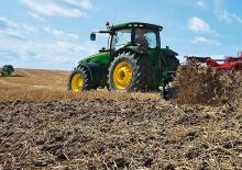 4WD ट्रैक्टर John Deere 8360 R