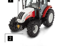 4WD ट्रैक्टर Steyr 9080 M Profi