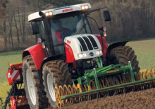 4WD ट्रैक्टर Steyr CVT 6165 Basis