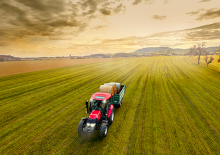 4WD ट्रैक्टर Case IH Farmall 75 A Rops