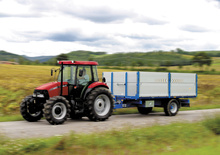 4WD ट्रैक्टर Case IH JX 95 Komf.