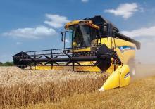 कंबाइन हार्वेस्टर New Holland CX 6090 Laterale