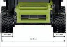 कंबाइन हार्वेस्टर Claas Lexion 670 TerraTrac
