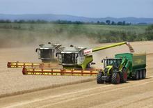 कंबाइन हार्वेस्टर Claas Lexion 750 TerraTrac