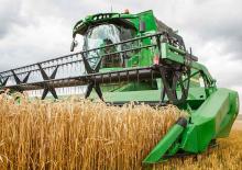 कंबाइन हार्वेस्टर John Deere T550