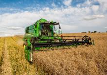 कंबाइन हार्वेस्टर John Deere W 650 HM