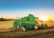कंबाइन हार्वेस्टर John Deere W440