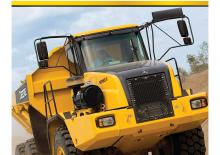आर्टिकुलेटेड डंप ट्रक John Deere Construction 400D II