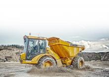 आर्टिकुलेटेड डंप ट्रक Hydrema 912FS