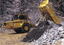 आर्टिकुलेटेड डंप ट्रक Volvo A 20 6x6