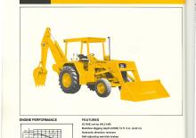बैकहो लोडर John Deere Construction 410