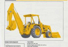 बैकहो लोडर John Deere Construction 500 C