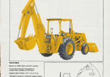 बैकहो लोडर John Deere Construction 9250 A