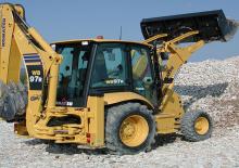 बैकहो लोडर Komatsu WB97R-5 