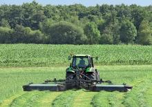 बिना कंडीशनर के रियर ड्रम DEUTZ-FAHR DrumMaster 493