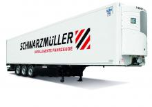 बॉक्स / ड्राई वैन सेमी ट्रेलर Schwarzmüller 3-axle refrigerated box-body semitrailer