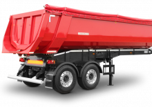 डंप ट्रेलर / टिपर सेमी ट्रेलर Schwarzmüller 2-axle aluminium segment tipper semitrailer