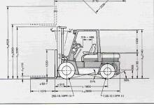 डीजल फोर्कलिफ्ट Toyota 02-5 FD 33