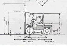 डीजल फोर्कलिफ्ट Toyota 02-5 FD 40