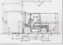 डीजल फोर्कलिफ्ट Toyota 02-5 FD 45