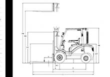 डीजल फोर्कलिफ्ट DanTruck 3425 DY