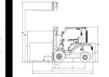 डीजल फोर्कलिफ्ट DanTruck 3425 DY