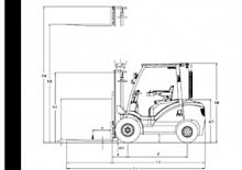 डीजल फोर्कलिफ्ट DanTruck 3435 DY