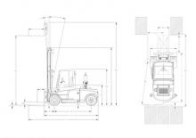 डीजल फोर्कलिफ्ट DanTruck 9476 Power +