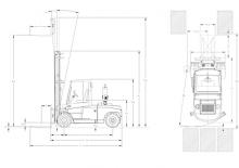 डीजल फोर्कलिफ्ट DanTruck 9699 Power +