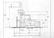 डीजल फोर्कलिफ्ट Steinbock B 1212
