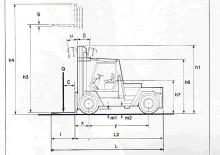 डीजल फोर्कलिफ्ट Steinbock B 1409