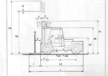 डीजल फोर्कलिफ्ट Steinbock B 1612