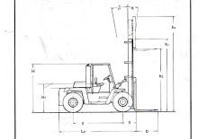 डीजल फोर्कलिफ्ट Clark C 500-ys-250 D