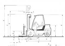 डीजल फोर्कलिफ्ट Steinbock CD 25 C