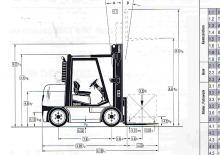 डीजल फोर्कलिफ्ट Clark CDC 70