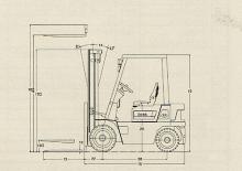 डीजल फोर्कलिफ्ट Doosan D 15 S