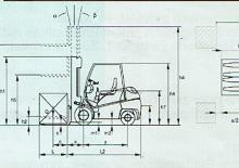 डीजल फोर्कलिफ्ट Dimex D 25 Allegro