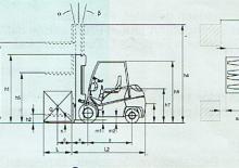 डीजल फोर्कलिफ्ट Dimex D 35 Allegro