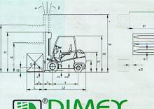 डीजल फोर्कलिफ्ट Dimex D 40 Allegro