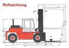 डीजल फोर्कलिफ्ट Kalmar DC 15-1200
