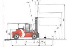 डीजल फोर्कलिफ्ट Kalmar DCD100-12XL