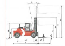 डीजल फोर्कलिफ्ट Kalmar DCD120-6