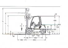 डीजल फोर्कलिफ्ट Jungheinrich DFG 30(060TD)