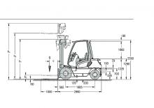 डीजल फोर्कलिफ्ट Jungheinrich DFG 40 CS