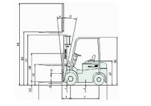 डीजल फोर्कलिफ्ट Artison EFD 25 ECO-Z