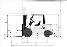 डीजल फोर्कलिफ्ट Nissan F 04 D 40 HQ