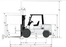 डीजल फोर्कलिफ्ट Nissan F 04 D 50 Q