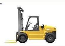 डीजल फोर्कलिफ्ट Komatsu FD 160 ET